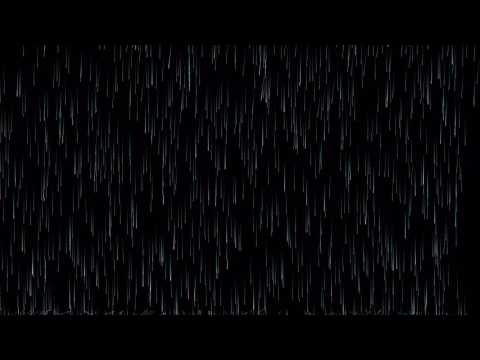 Procedural 2D rain