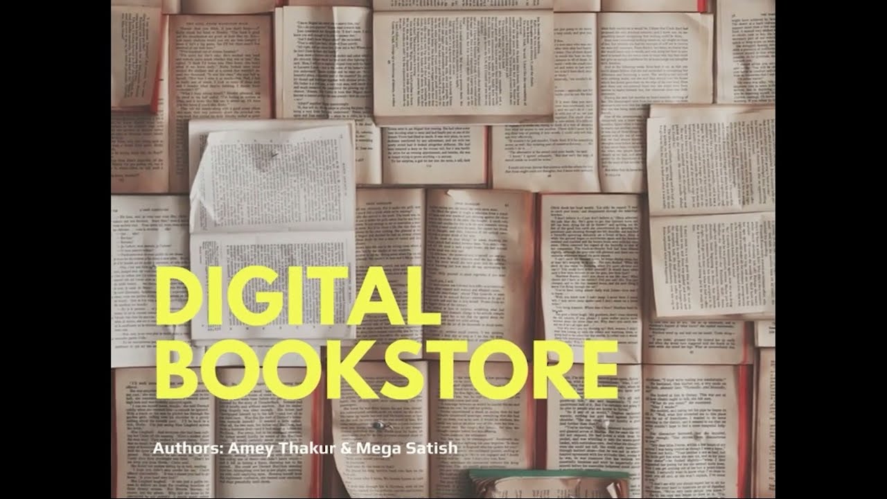 Digital Bookstore Project Demo