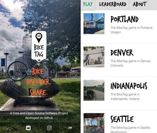 BikeTag Homepage