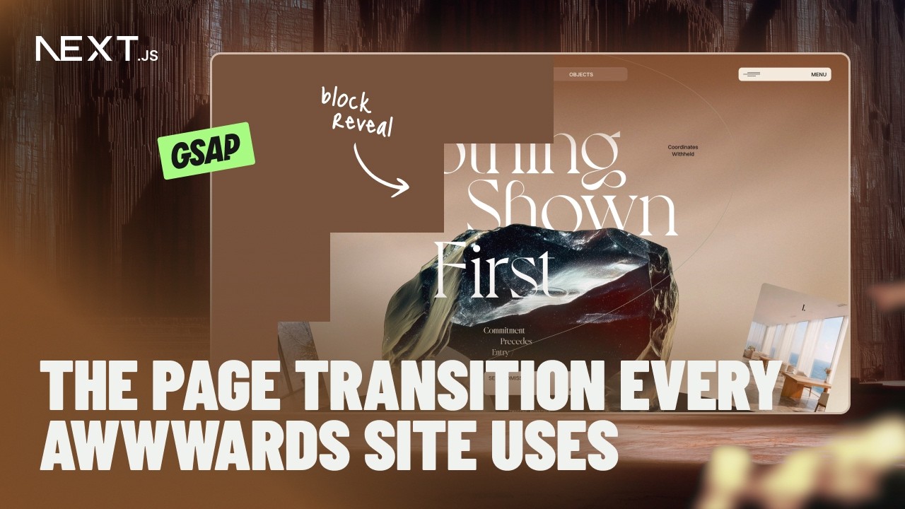 The $10,000 Next JS Page Transition That Took Me One Coffee and Four Divs