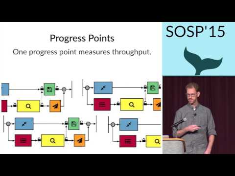 Coz presentation at SOSP 2015