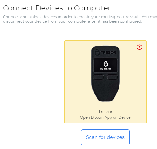 Trezor Connected