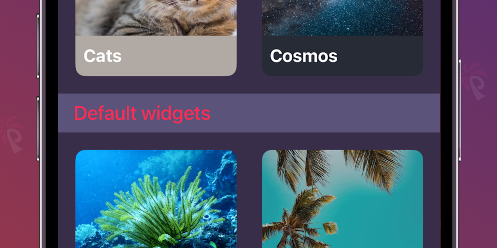 Palmy - Home Screen Widgets