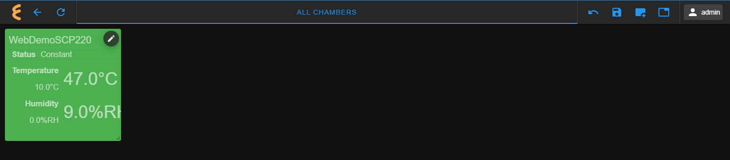 First EWC populated in the Monitor tab