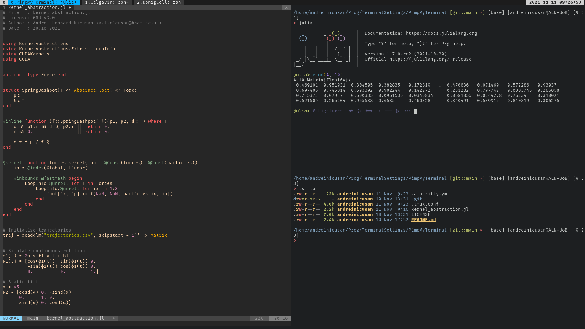 Pimped terminal!