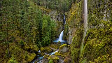 Wahclella Falls in the Columbia River Gorge, Oregon (© Eric Vogt/Tandem Stills + Motion)