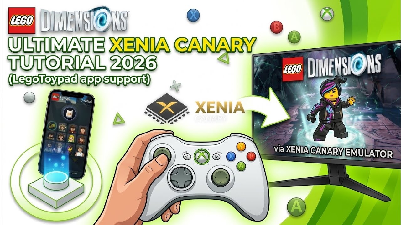 Lego Dimensions Xenia Emulator Setup 2026 (Xbox 360 Emulator)