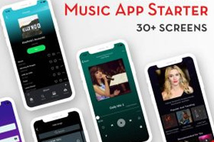 Ionic 4 Music Streaming App