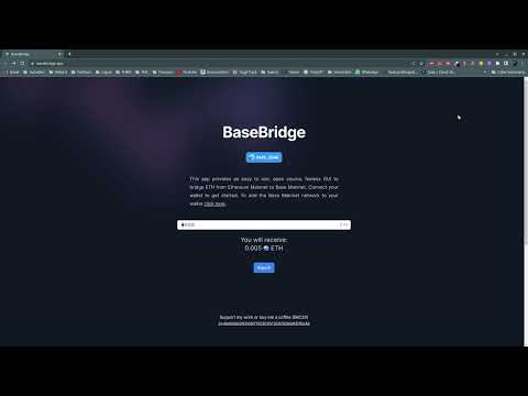BaseBridge.app Tutorial