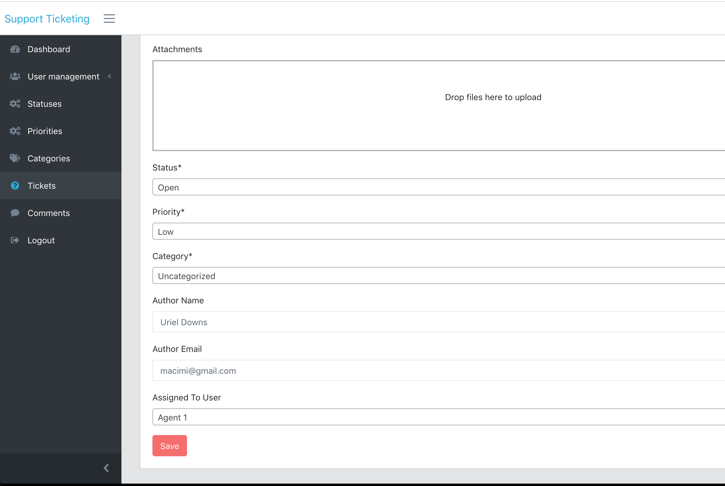 Laravel Support Tickets 05