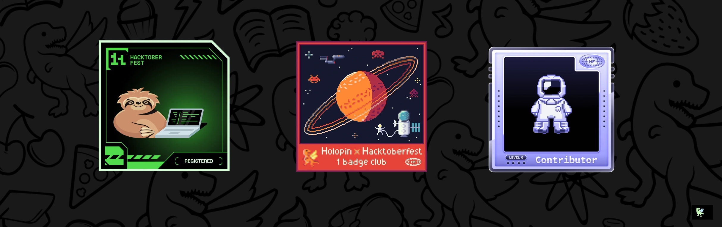 An image of @jangvincent's Holopin badges, which is a link to view their full Holopin profile
