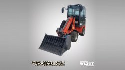 Мини-погрузчик с шарнирно-сочленённой рамой QUADTRAC WL30T