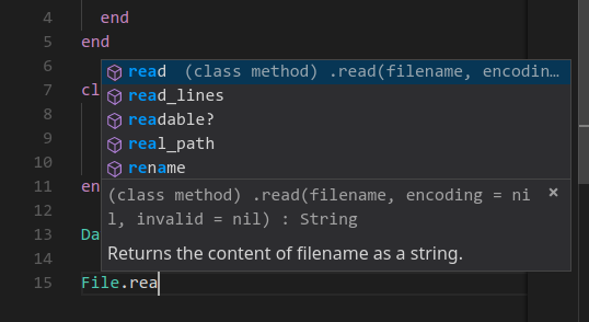 File methods