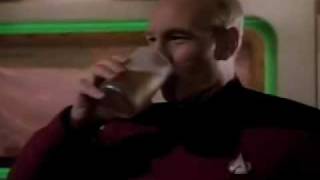 Picard Singing in Ten Forward