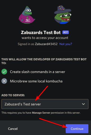 Add bot