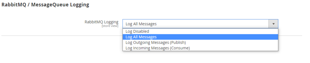 RabbitMq logging