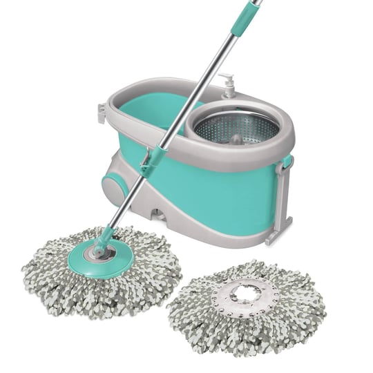 spotzero-by-milton-prime-microfiber-spin-mop-bucket-on-wheels-set-extendable-handle-and-stainless-st-1