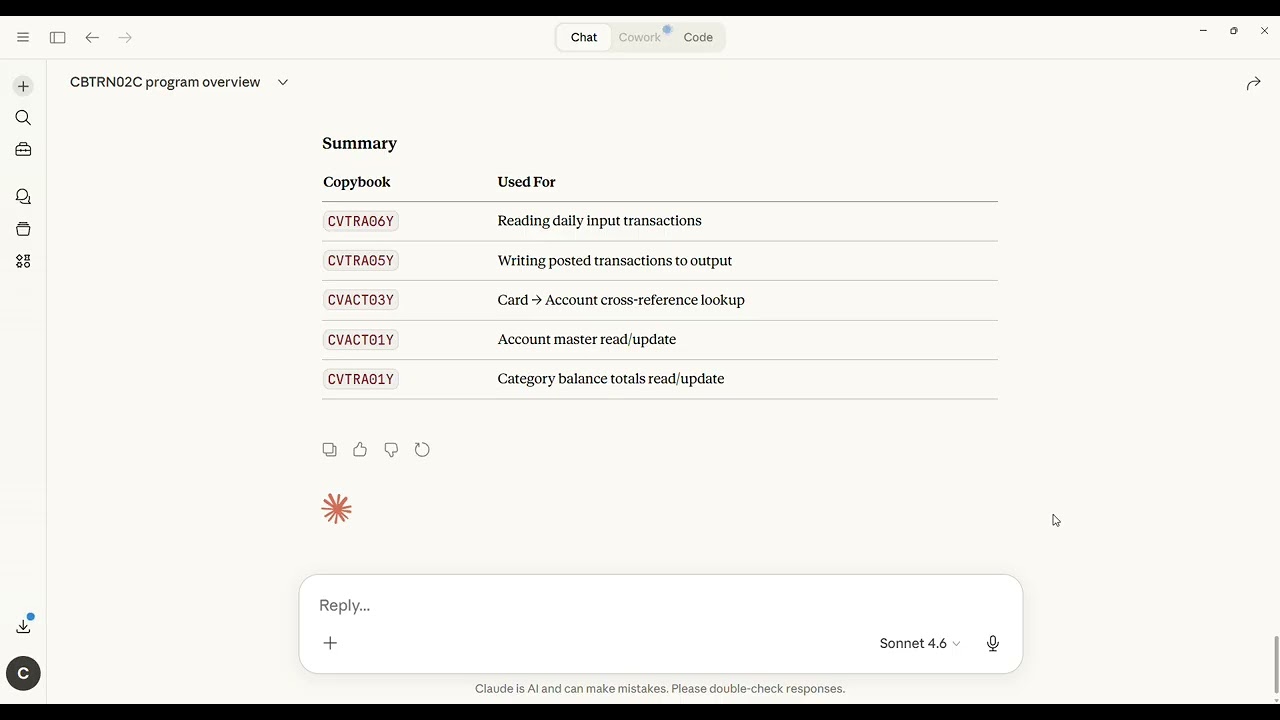 Mainframe Architect MCP Demo