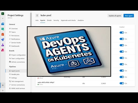 Azure DevOps Agent on Kubernetes - How to deploy build agents on Kubernetes - Tutorial