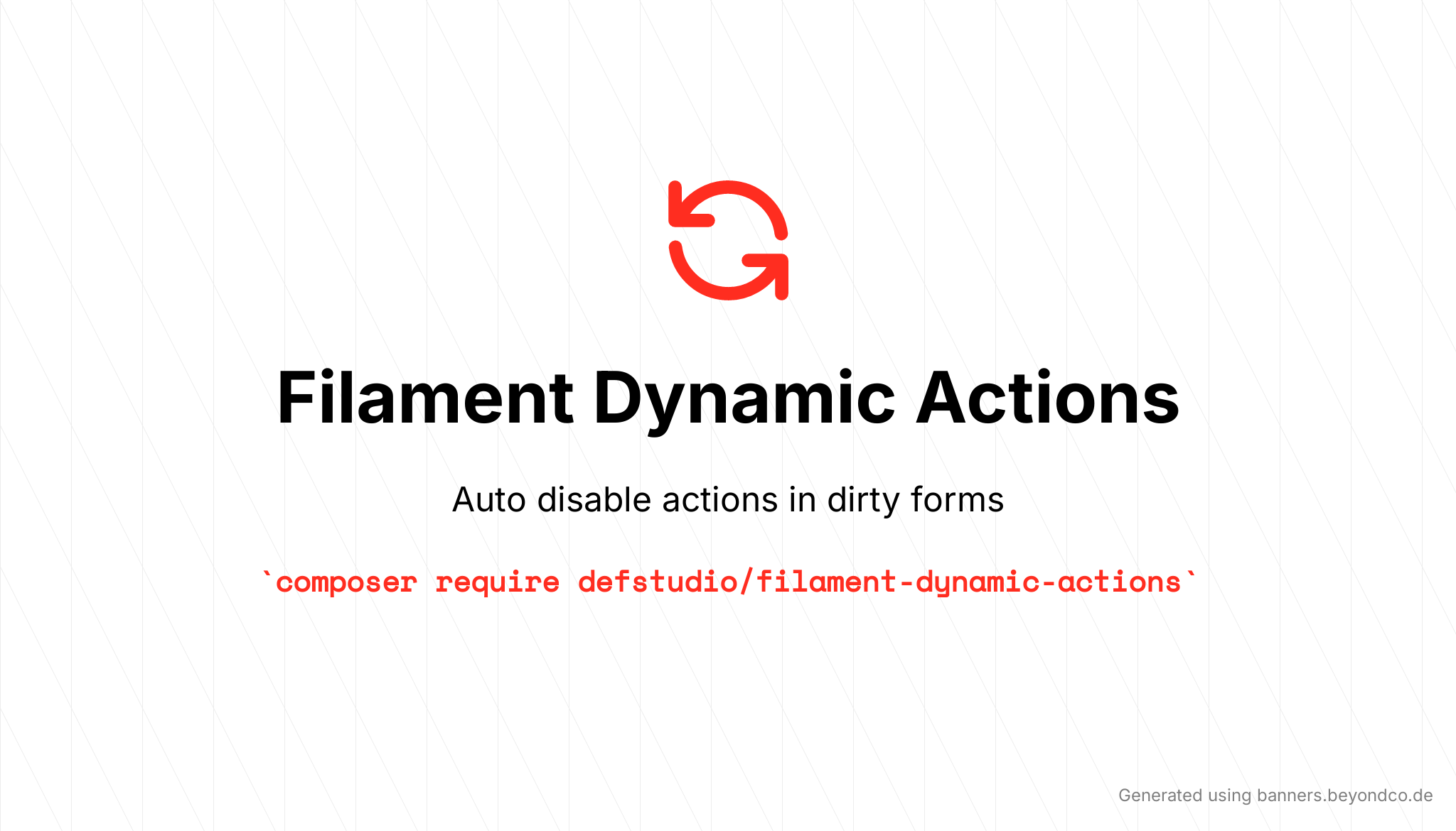 Filament Dynamic Actions