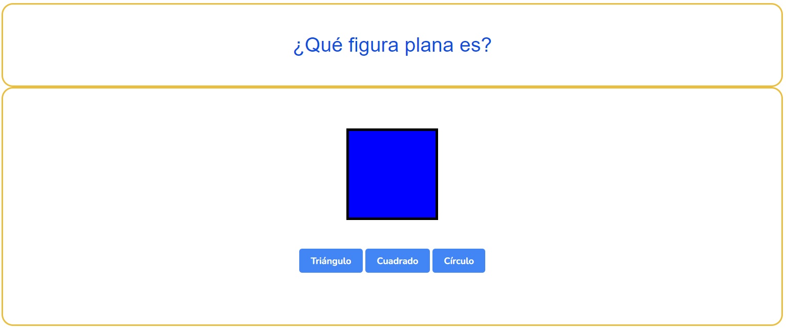 Juego del Cuadrado, Círculo y Cuadrado