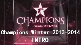 PANDORA.TV Champions Winter 2013-2014 - Intro
