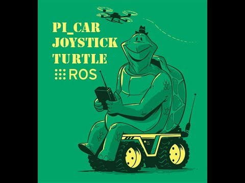 Pi_CAR Joystick Board with ROS Turtlesim (Custom Joytick Board))