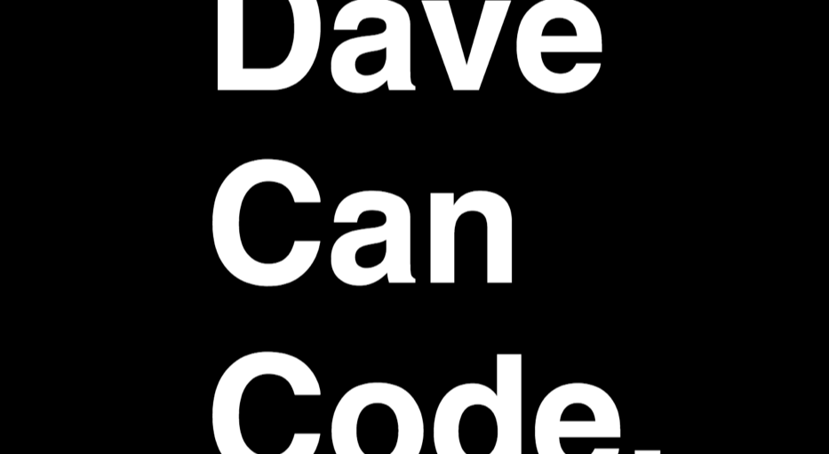 davecancode.com