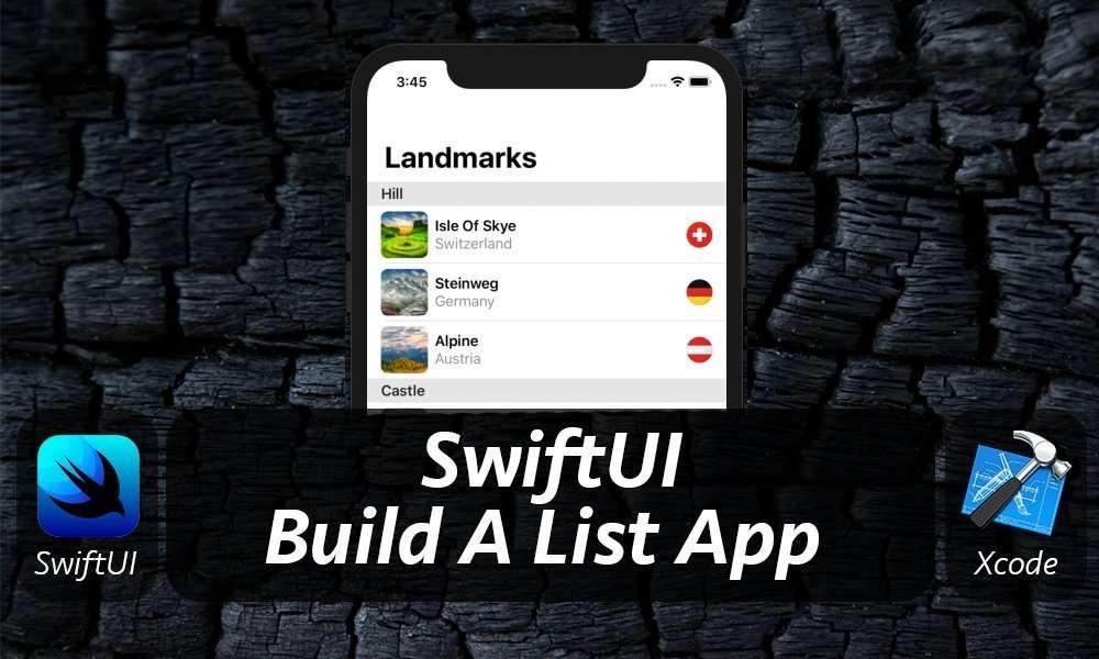 Image of SwiftUI List App