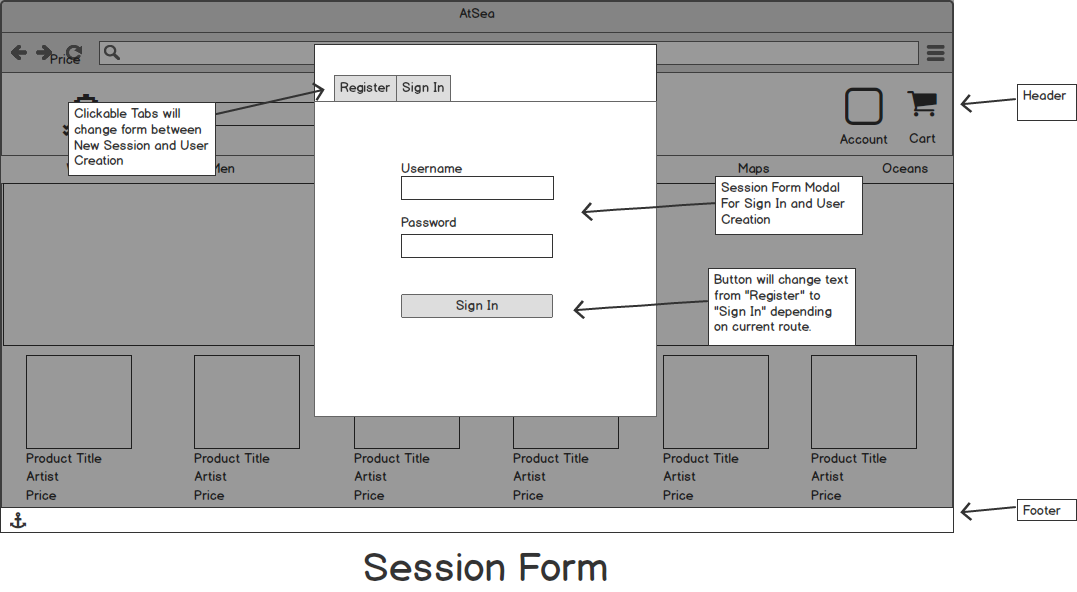 Session Modal