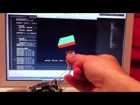 Filtered accelerotmeter and gyro data