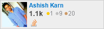 profile for Ashish Karn on Stack Exchange, a network of free, community-driven Q&A sites