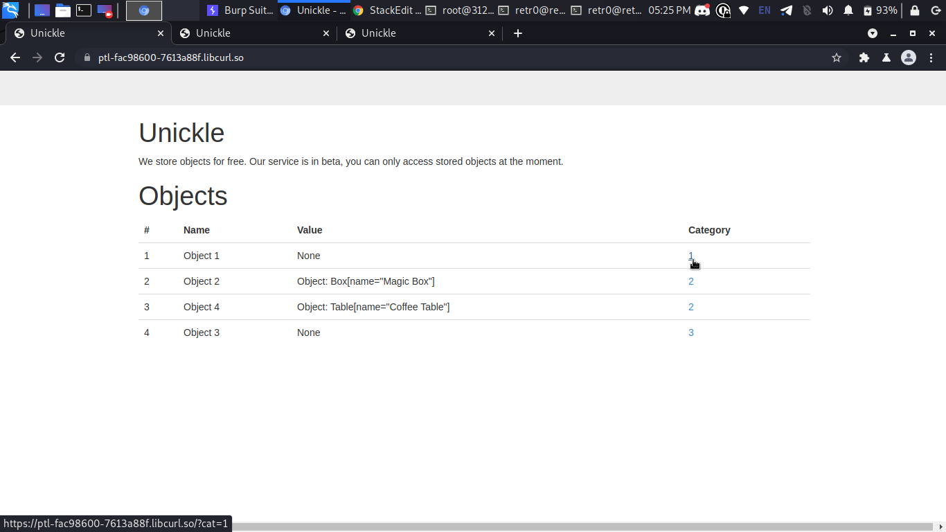 Ruta susceptible a un SQL Injection