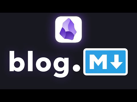 Markdown Blogger Video Tutorial