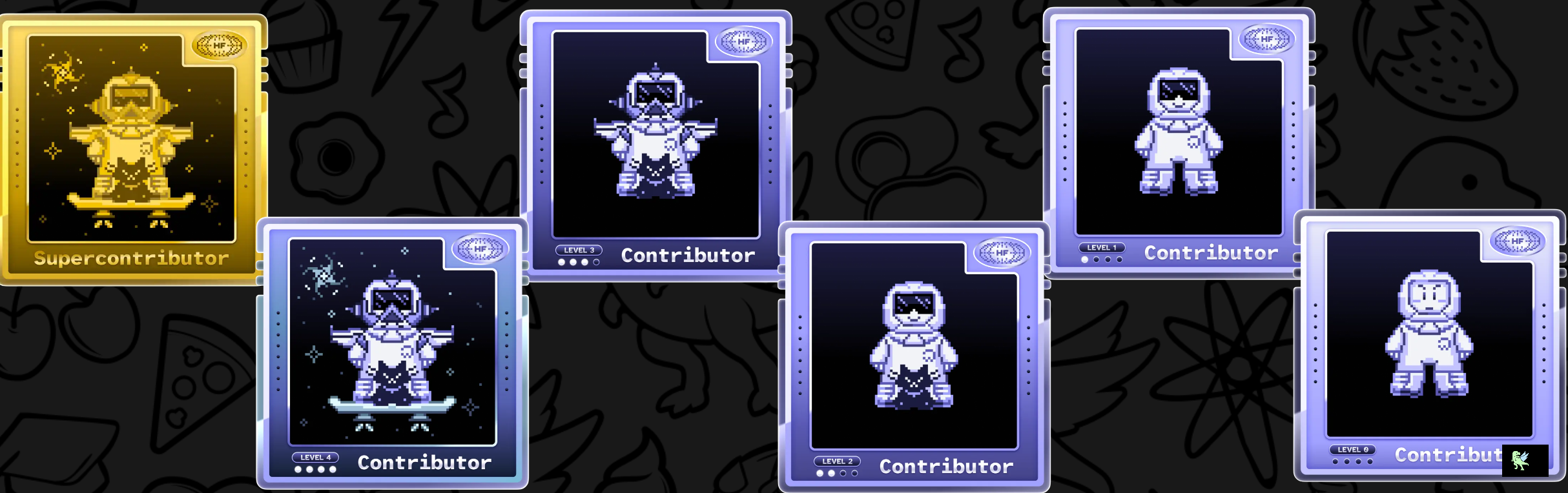 An image of @grumpytucker's Holopin badges, which is a link to view their full Holopin profile