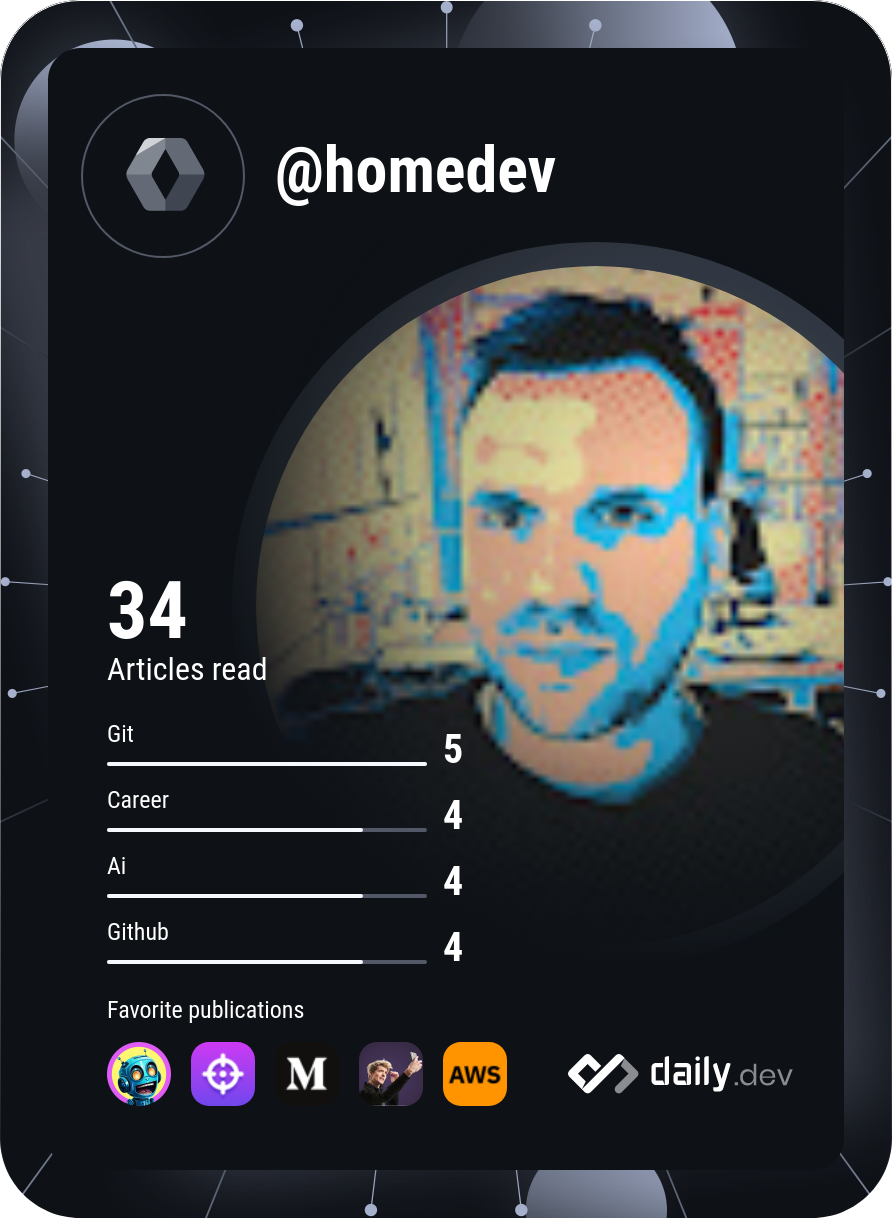 David's Dev Card