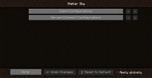 Client Config and Server(Common Config)