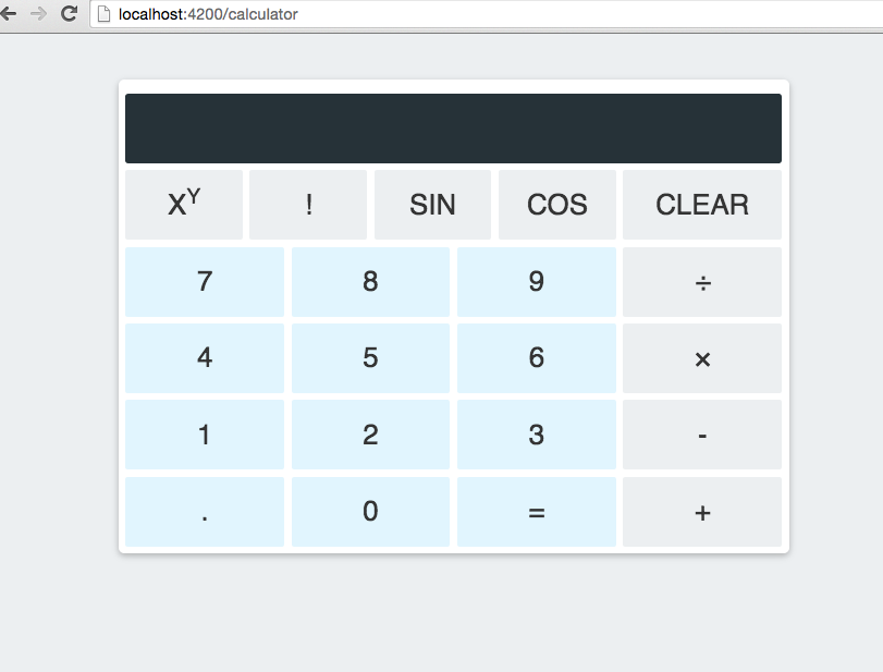 basic calc structure