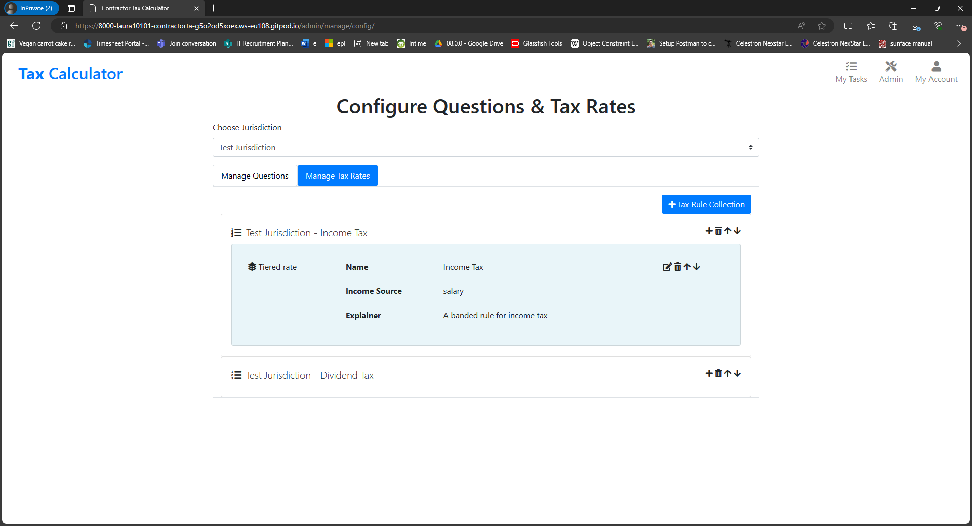 Reodering rulesets in the config app