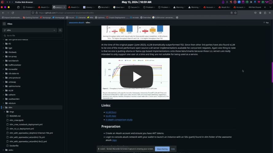 Running vLLM on Akash