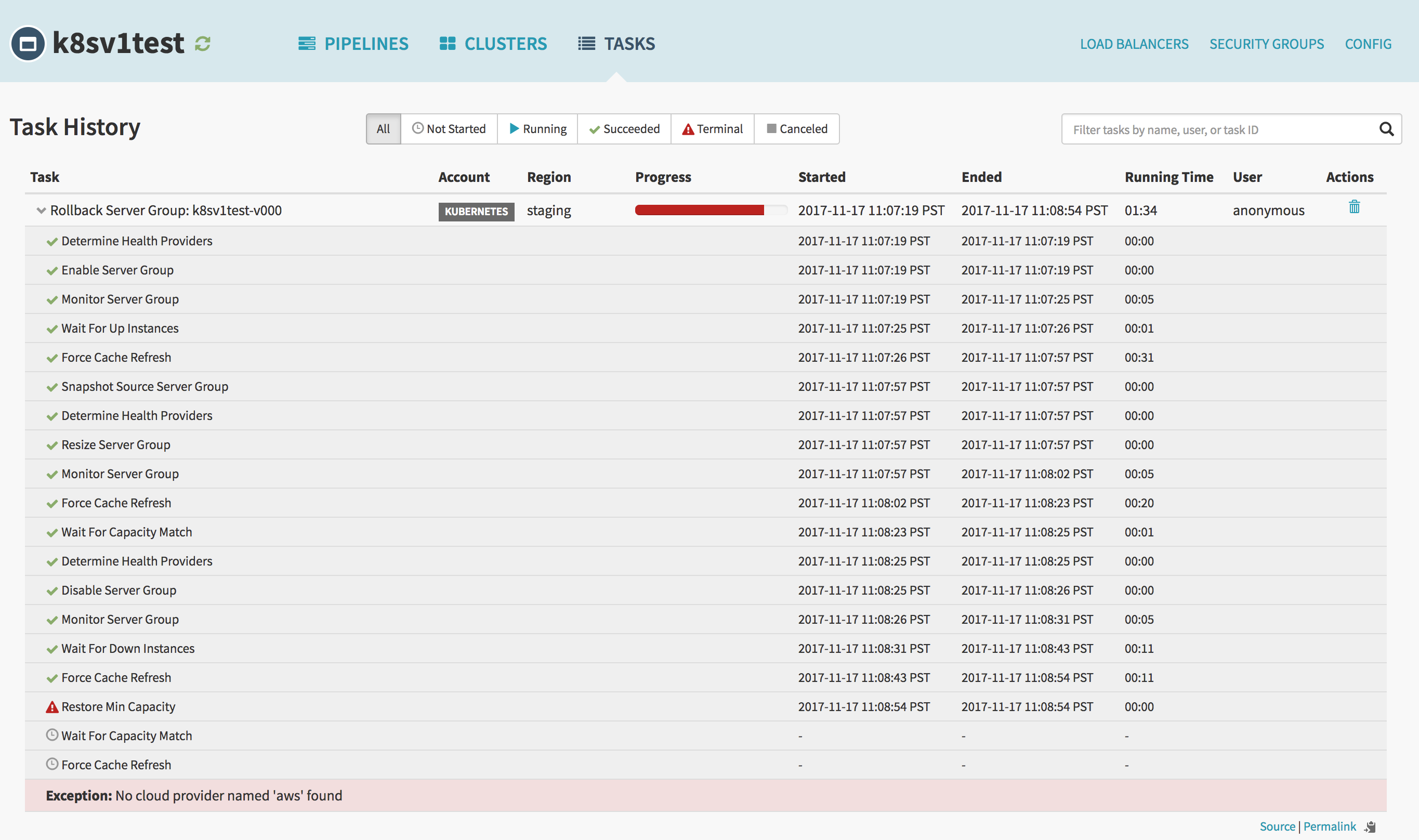 k8s-v1 deploy problem