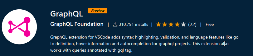 GraphQL Extension for VS Code