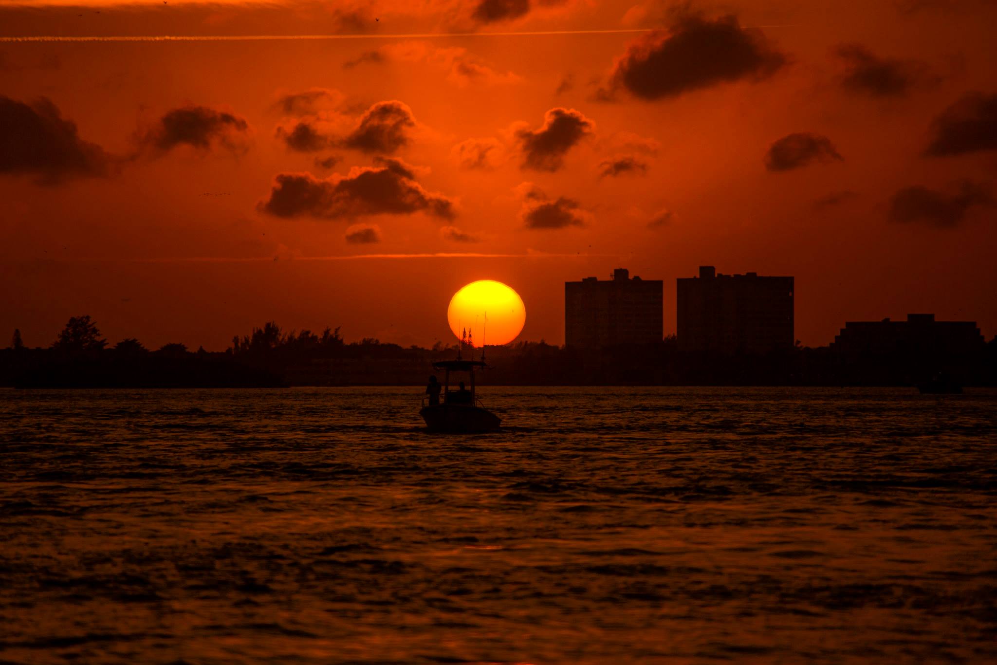 miami sunset