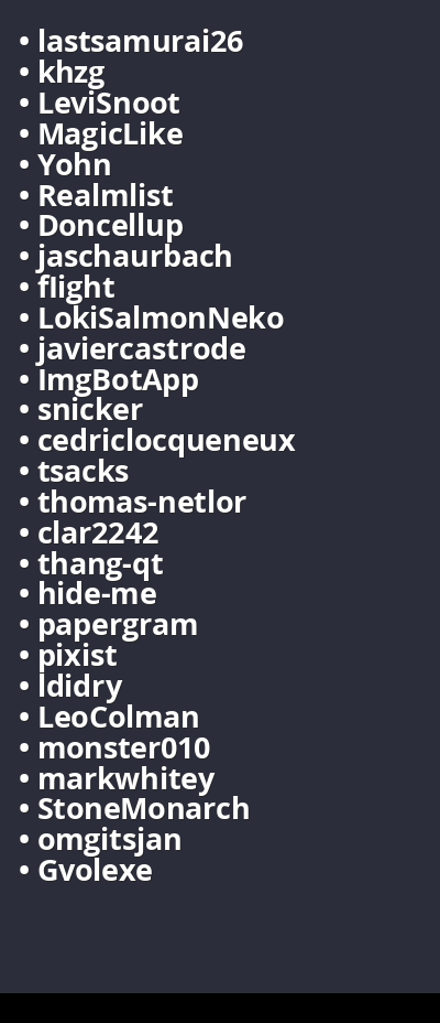 Contributors