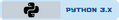 Supported python versions: 3.x