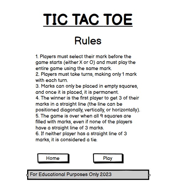 Rules Page