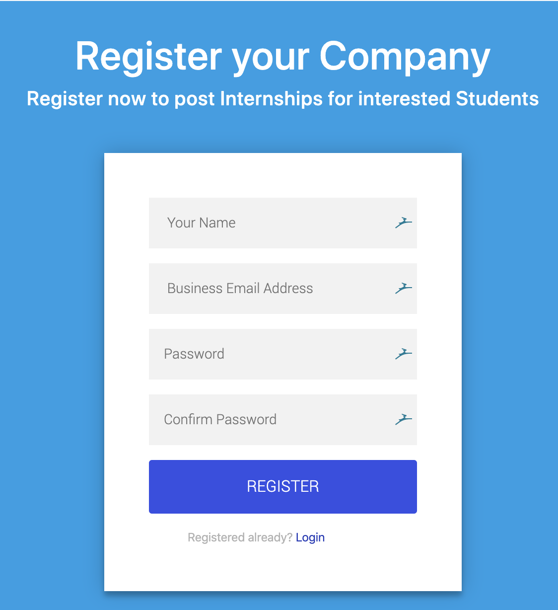 Register Page