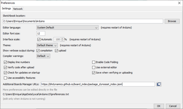 arduino-prefs