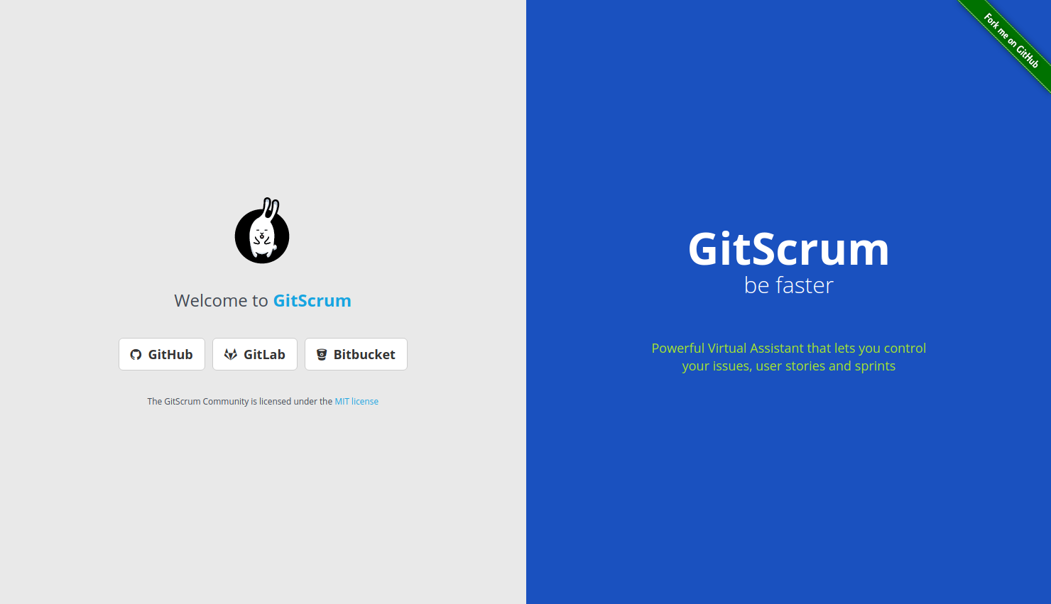 Login GitScrum