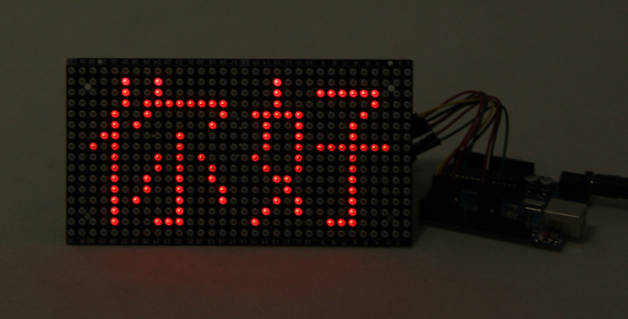 Ultrathin 32x16 LED Matrix